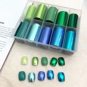 METALLIC NAIL FOIL